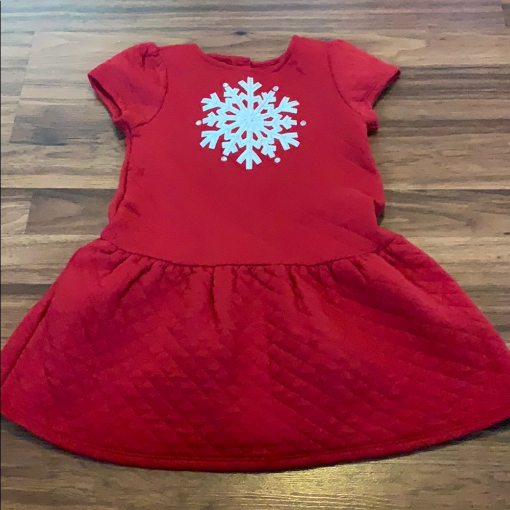 Gymboree Red Snowflake Dress